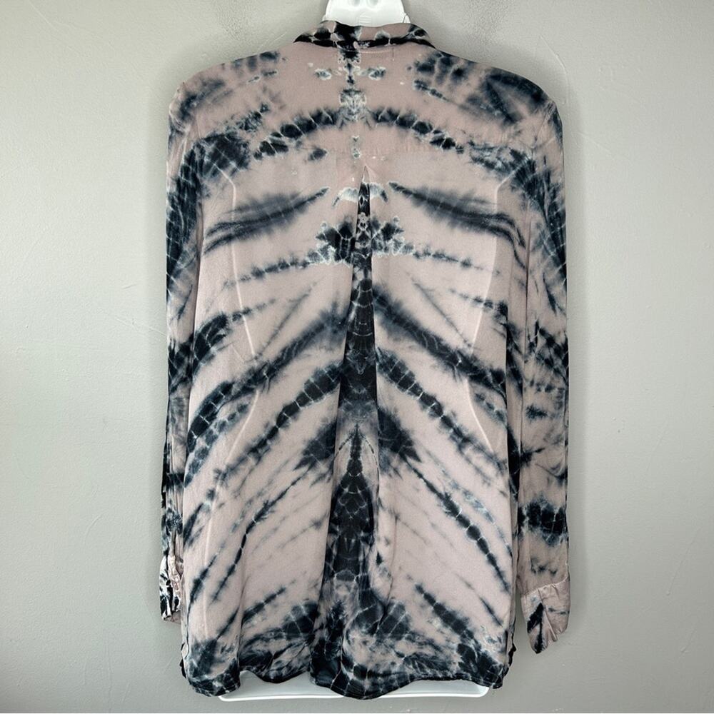 YOUNG FABULOUS & BROKE Tie Dye Top Womens Medium Whimsigoth Fairy Grunge Party - Picture 5 of 8